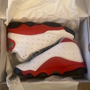 Retro 13 white/black/red